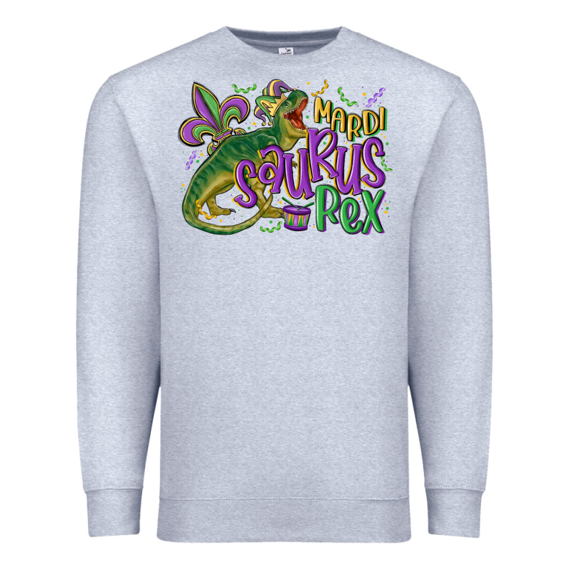 Mardi Saurus Rex Mardi Gras Premium Sweatshirt by MaliasSmallBusiness | Teevron