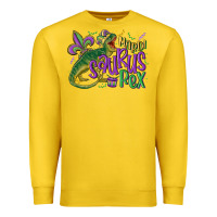 Lemon mardi saurus rex mardi gras Premium Sweatshirt - MaliasSmallBusiness