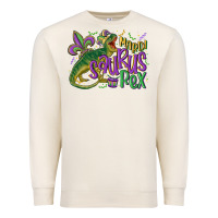 Sandshell mardi saurus rex mardi gras Premium Sweatshirt - MaliasSmallBusiness