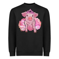 Black balerina pig with tutu Heavyweight Sweatshirt - RanaPortraitStore