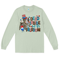 Matcha dead inside but its freedom Long Sleeve Tee - AdoDesignShop