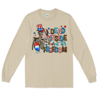 Mushroom dead inside but its freedom Long Sleeve Tee - AdoDesignShop