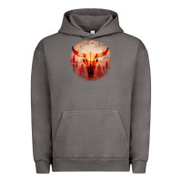 Pigment Tornado Western Cowboy Sunset Bull Skull Urban Hoodie - Bettercallsaul