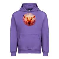 Tulip Western Cowboy Sunset Bull Skull Urban Hoodie - Bettercallsaul