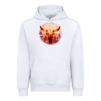 White Western Cowboy Sunset Bull Skull Urban Hoodie - Bettercallsaul