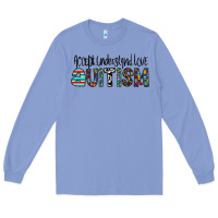 Colony Blue accept. understand love autism Long Sleeve Tee - CowhideDigitalArt