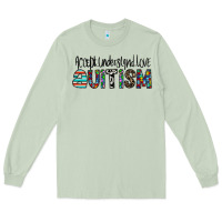 Matcha accept. understand love autism Long Sleeve Tee - CowhideDigitalArt