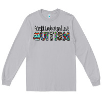 Moon Dust accept. understand love autism Long Sleeve Tee - CowhideDigitalArt