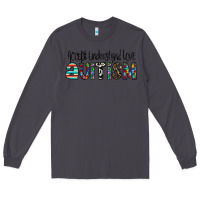 Smoke accept. understand love autism Long Sleeve Tee - CowhideDigitalArt