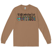 Toasted Coconut accept. understand love autism Long Sleeve Tee - CowhideDigitalArt