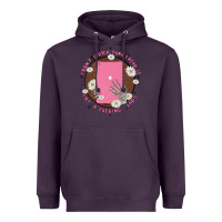 Plum i don't watch prn i read it like a fucking lady Heavyweight Hoodie - MaliasSmallBusiness