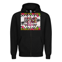 Black race life tumbler Zipper Hoodie - Artiststas