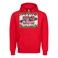 Red race life tumbler Zipper Hoodie - Artiststas