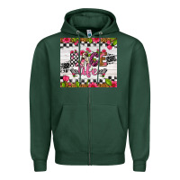 Sports Green race life tumbler Zipper Hoodie - Artiststas