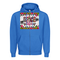 True Royal race life tumbler Zipper Hoodie - Artiststas
