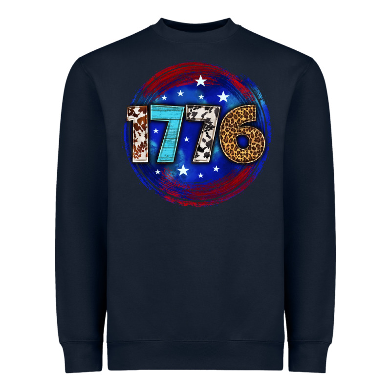 Western 1776 4th Of July Billie Wilder Heavyweight Sweatshirt by texasbilliewilder | Teevron