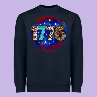 Heavyweight Sweatshirt western 1776 4th of july billie wilder