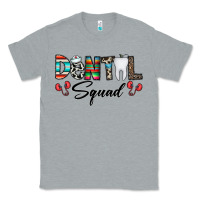 Heather Grey dental squad Classic Tee - CowhideDigitalArt