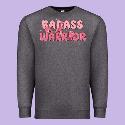 Badass Warrior Premium Sweatshirt Designed By Maliassmallbusiness