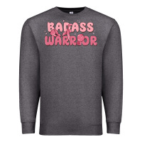 Charcoal Heather badass warrior Premium Sweatshirt - MaliasSmallBusiness