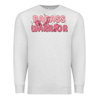 Oatmeal Heather badass warrior Premium Sweatshirt - MaliasSmallBusiness