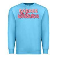 Ocean Blue badass warrior Premium Sweatshirt - MaliasSmallBusiness