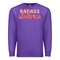 Purple badass warrior Premium Sweatshirt - MaliasSmallBusiness