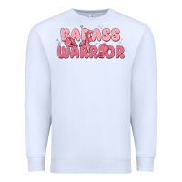 White badass warrior Premium Sweatshirt - MaliasSmallBusiness