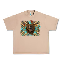 Burro bear native American background Urban Heavy Tee - BarkalooDesign