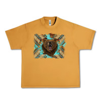 Peanut Butter bear native American background Urban Heavy Tee - BarkalooDesign
