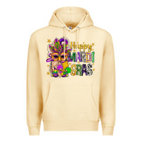 Pina Colada Happy Mardi Gras With Gnome Premium Hoodie - BundleAndBundleShop