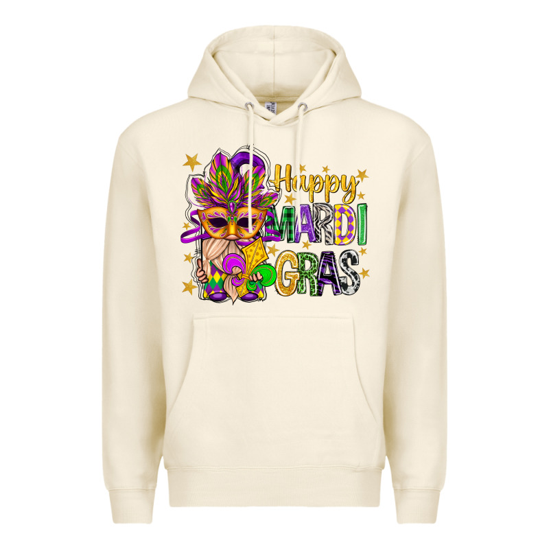 Happy Mardi Gras With Gnome Premium Hoodie by BundleAndBundleShop | Teevron
