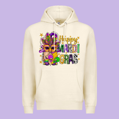 Happy Mardi Gras With Gnome Premium Hoodie Designed By Bundleandbundleshop