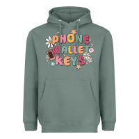 Sage phone wallet keys Heavyweight Hoodie - MaliasSmallBusiness