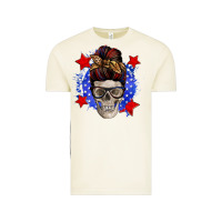 Vintage Arctic American mom skull Vintage Tee - Zillion Design Studio