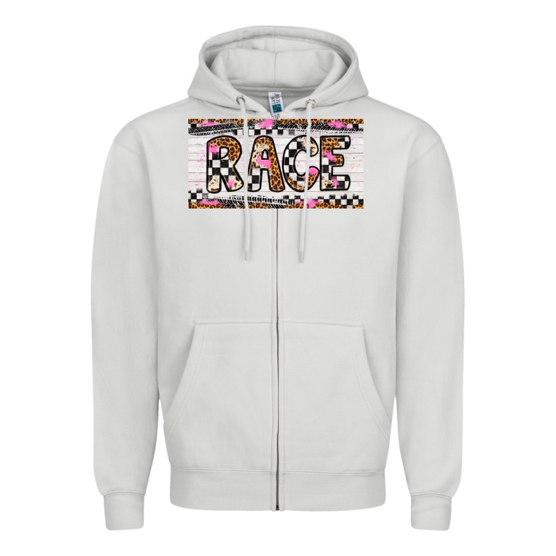 Race License Plate Zipper Hoodie by Artiststas | Teevron