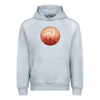 Heather Grey Cowboy Sunset Volleyball Urban Hoodie - Bettercallsaul