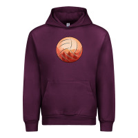 Mauve Wine Cowboy Sunset Volleyball Urban Hoodie - Bettercallsaul