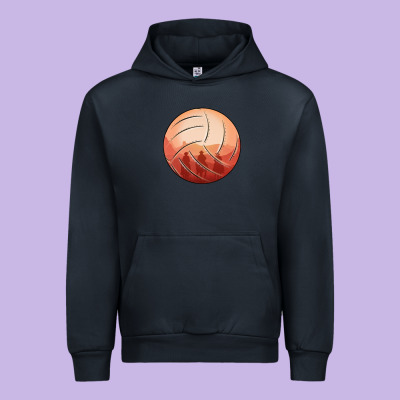 Cowboy Sunset Volleyball Urban Hoodie Designed By Bettercallsaul