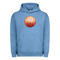 Pigment Pebble Blue Cowboy Sunset Volleyball Urban Hoodie - Bettercallsaul