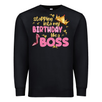 Black birthday boss Premium Sweatshirt - MaliasSmallBusiness