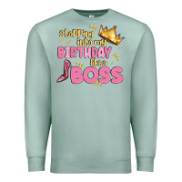 Seafoam birthday boss Premium Sweatshirt - MaliasSmallBusiness