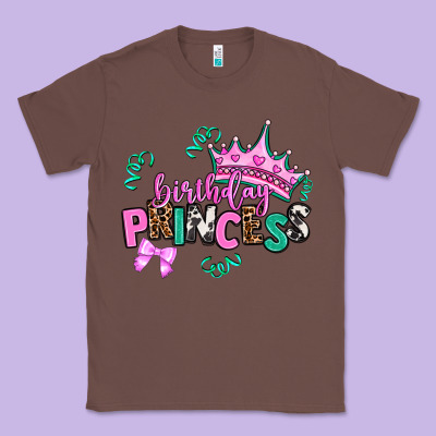 Birthday Princess Classic Tee Designed By Adodesignshop
