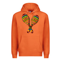 Carrot mexican maracas Premium Hoodie - AdoDesignShop