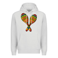 Dove Grey mexican maracas Premium Hoodie - AdoDesignShop