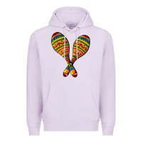 Lilac mexican maracas Premium Hoodie - AdoDesignShop