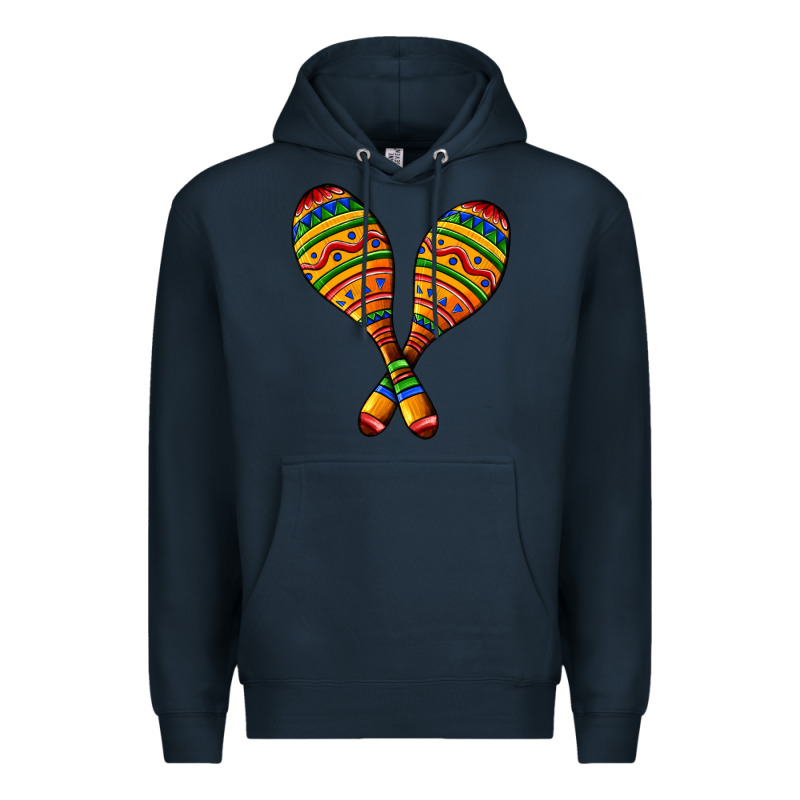Mexican Maracas Premium Hoodie by AdoDesignShop | Teevron