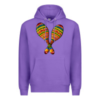 Purple mexican maracas Premium Hoodie - AdoDesignShop
