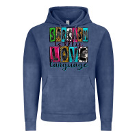 Vintage Denim sarcasm is my love language Vintage Hoodie - Zillion Design Studio