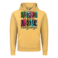 Vintage Mustard sarcasm is my love language Vintage Hoodie - Zillion Design Studio